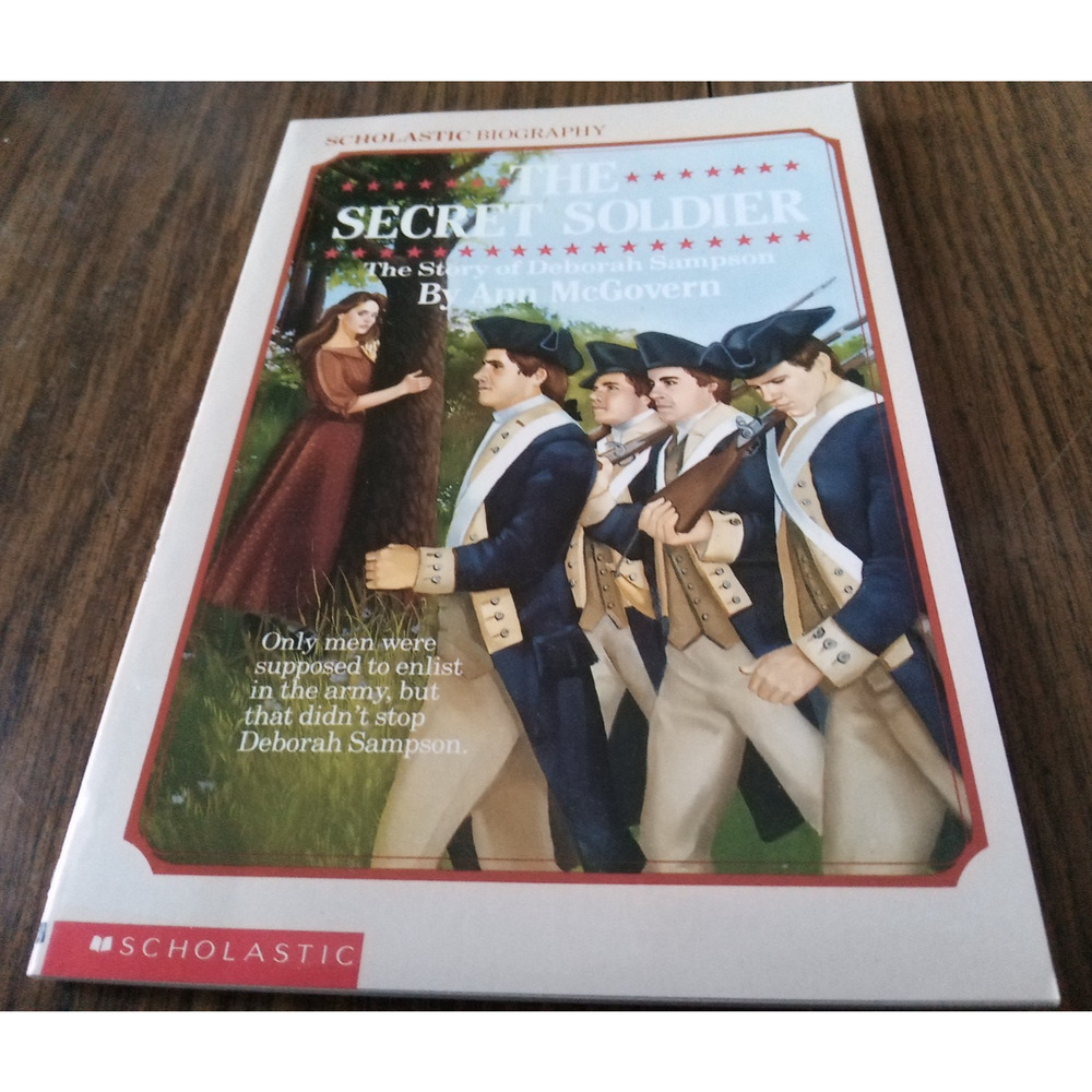 The Secret Soldier By Ann McGovern (1975 Scholastic Books)